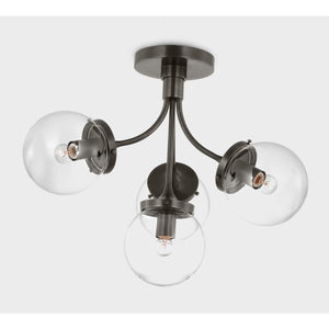 Prescott Medium Semi-Flush Mount - Visual Comfort Ceiling Lights