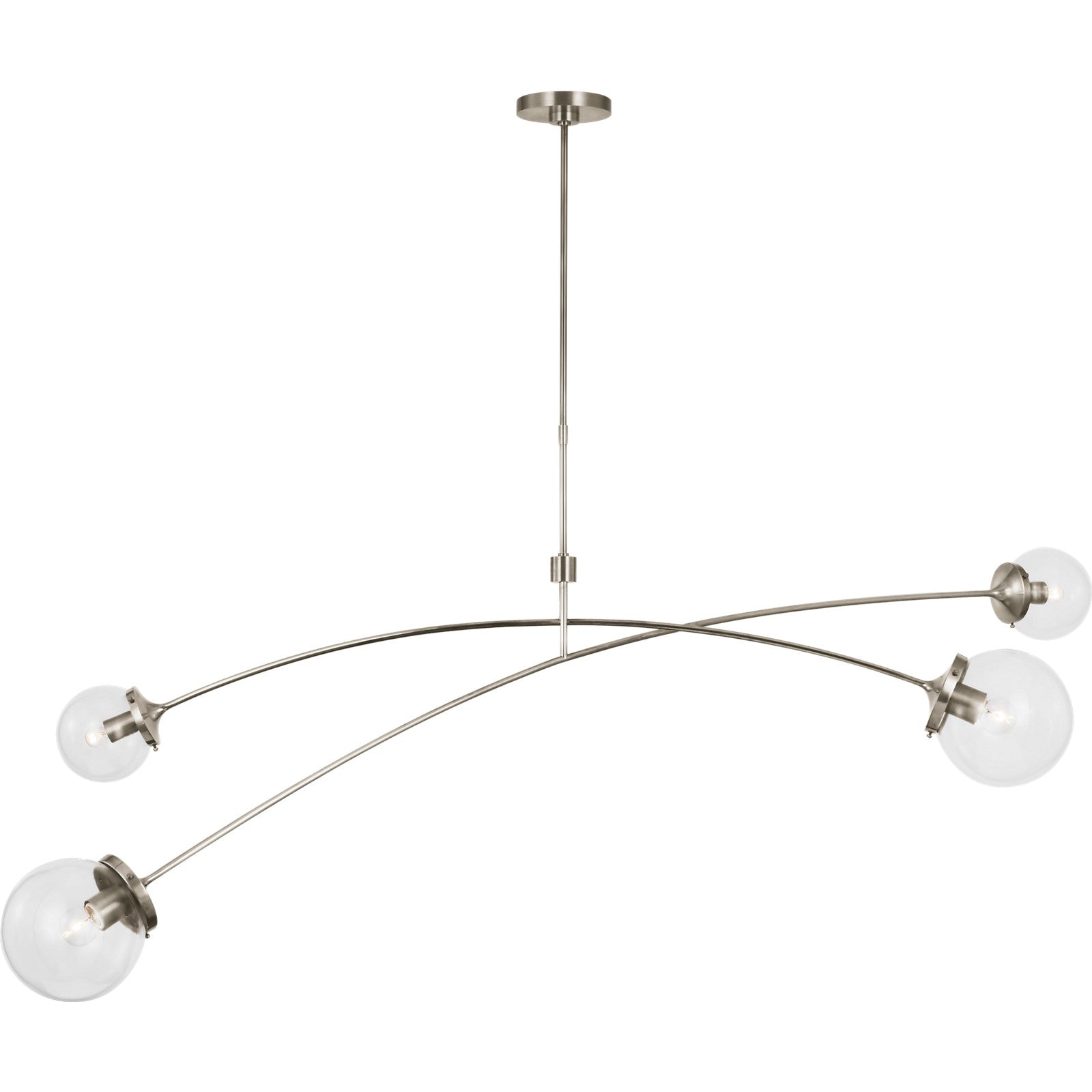 Prescott 62" Linear Chandelier - Visual Comfort Ceiling Lights