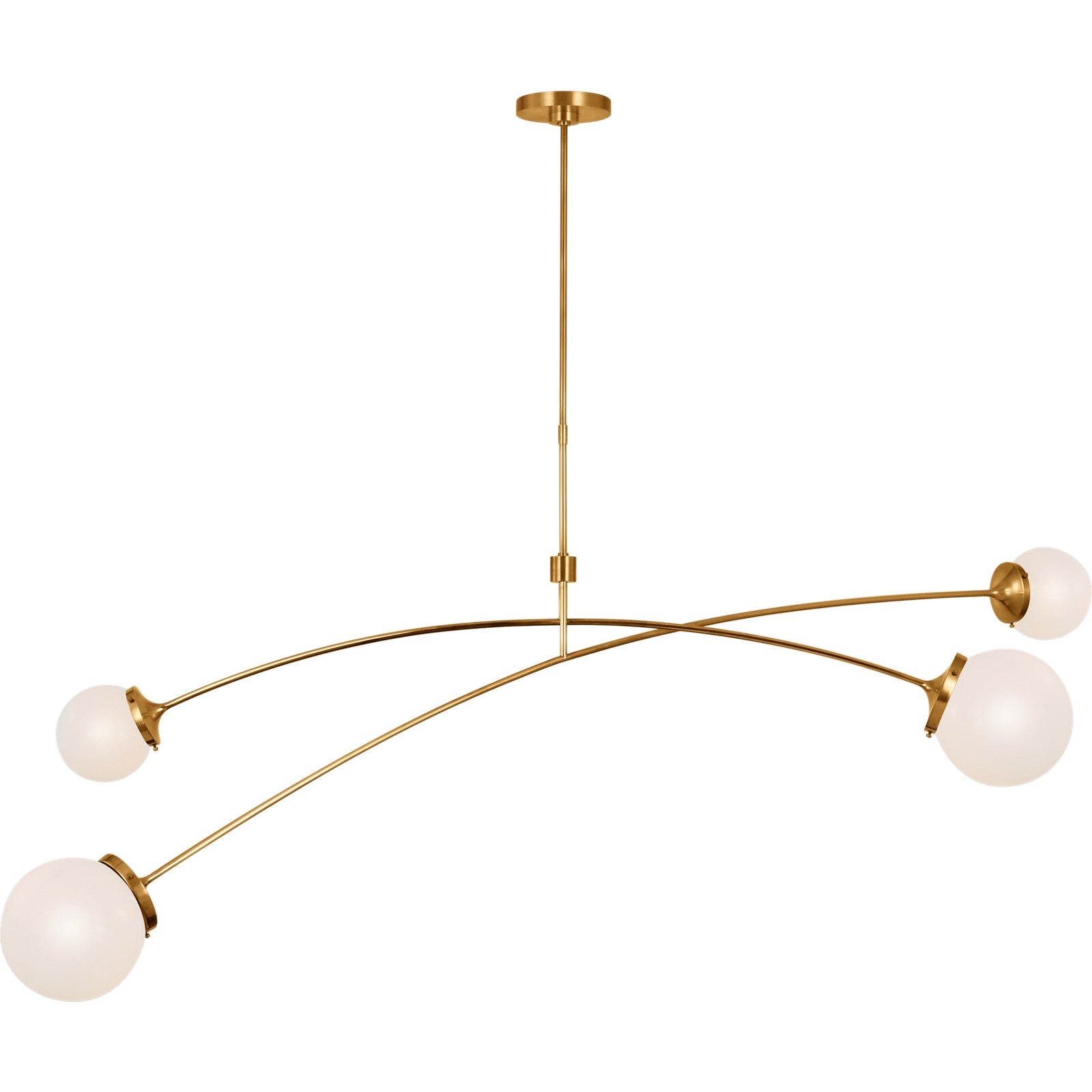 Prescott 62" Linear Chandelier - Visual Comfort Ceiling Lights