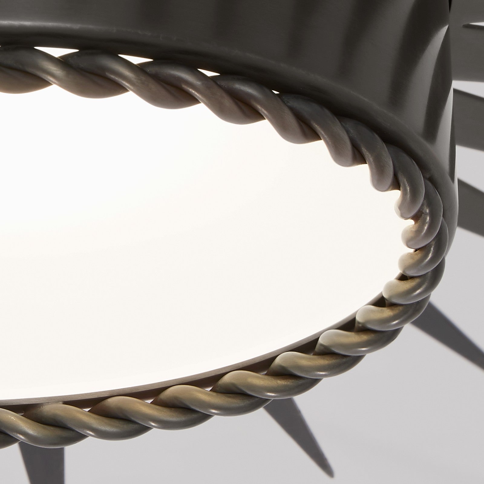 Soleil Small Semi-Flush - Visual Comfort Ceiling Lights