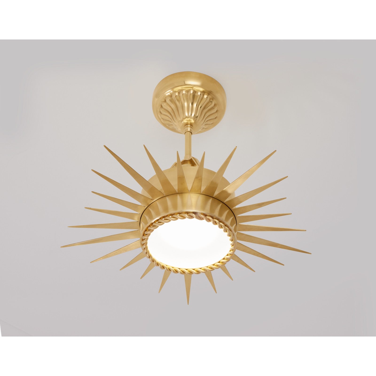 Soleil Small Semi-Flush - Visual Comfort Ceiling Lights