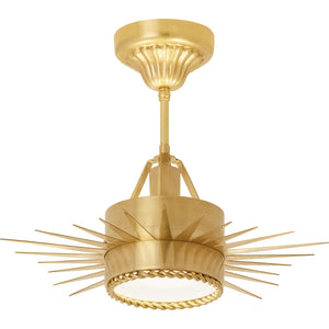 Soleil Small Semi-Flush - Visual Comfort Ceiling Lights