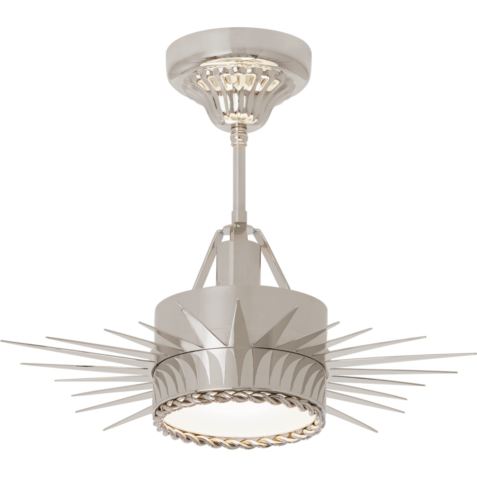 Soleil Small Semi-Flush - Visual Comfort Ceiling Lights