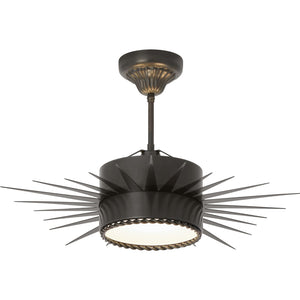 Soleil Medium Semi-Flush - Visual Comfort Ceiling Lights