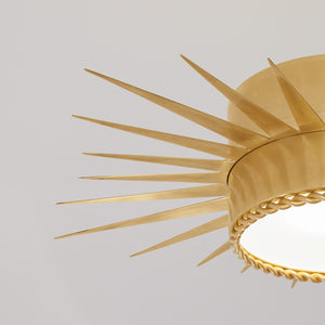 Soleil Medium Semi-Flush - Visual Comfort Ceiling Lights