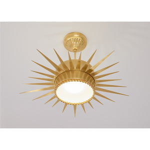 Soleil Medium Semi-Flush - Visual Comfort Ceiling Lights