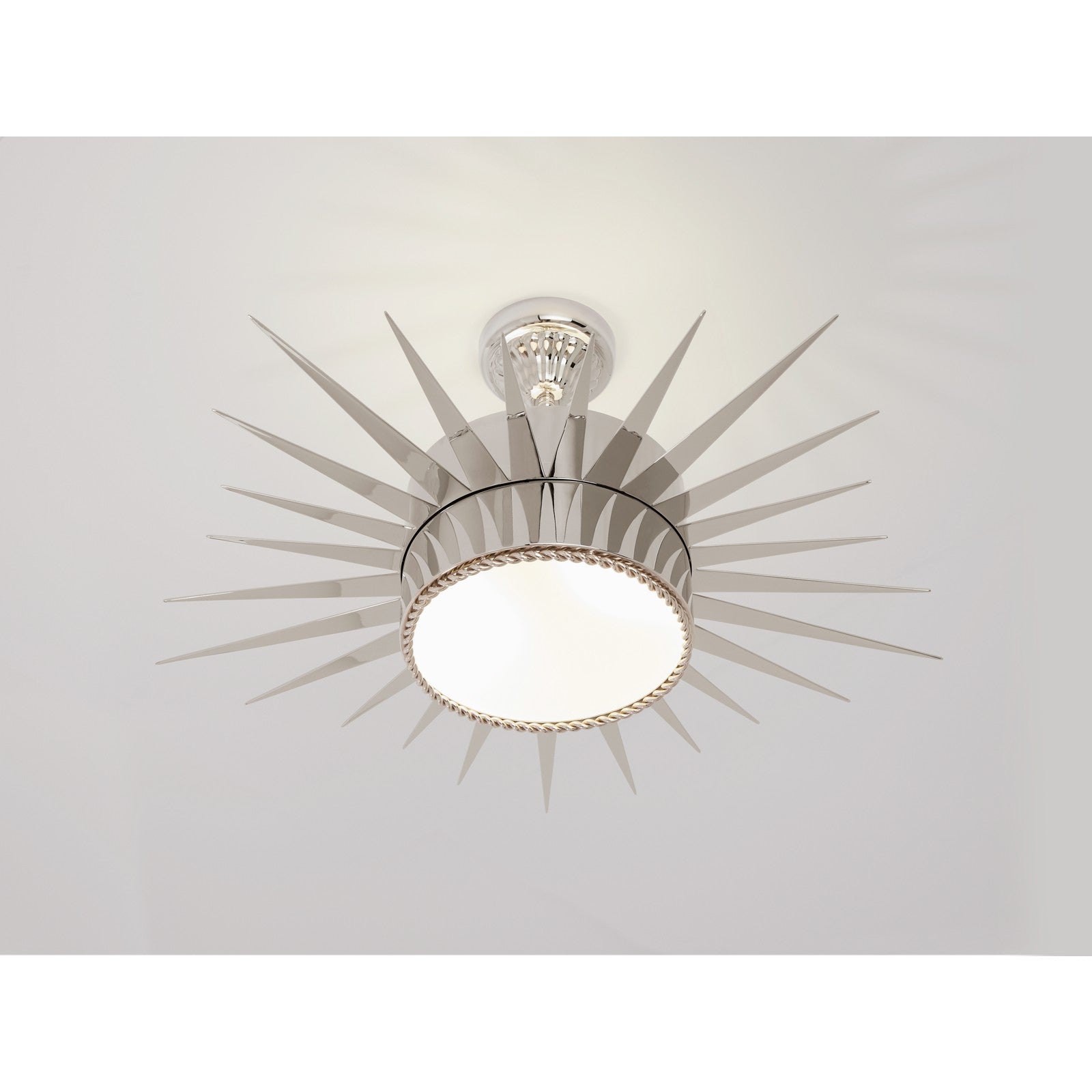 Soleil Large Semi-Flush - Visual Comfort Ceiling Lights
