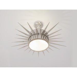 Soleil Large Semi-Flush - Visual Comfort Ceiling Lights