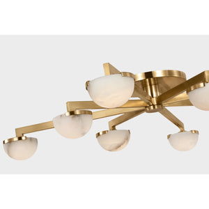 Pedra Large Staggered Arm Flush Mount - Kelly Wearstler Ceiling Lights