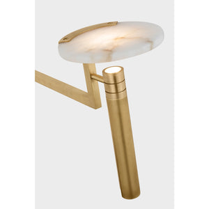 Melange Extra Large Floating Disc Linear Chandelier - Kelly Wearstler Ceiling Lights