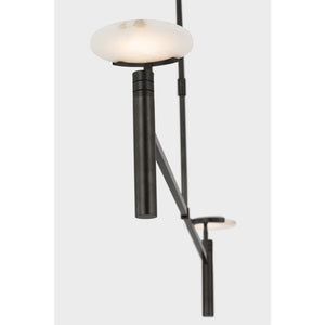 Melange Extra Large Floating Disc Linear Chandelier - Kelly Wearstler Ceiling Lights