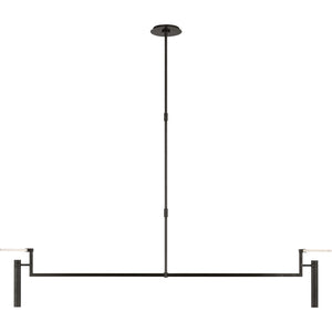 Melange Extra Large Floating Disc Linear Chandelier - Kelly Wearstler Ceiling Lights