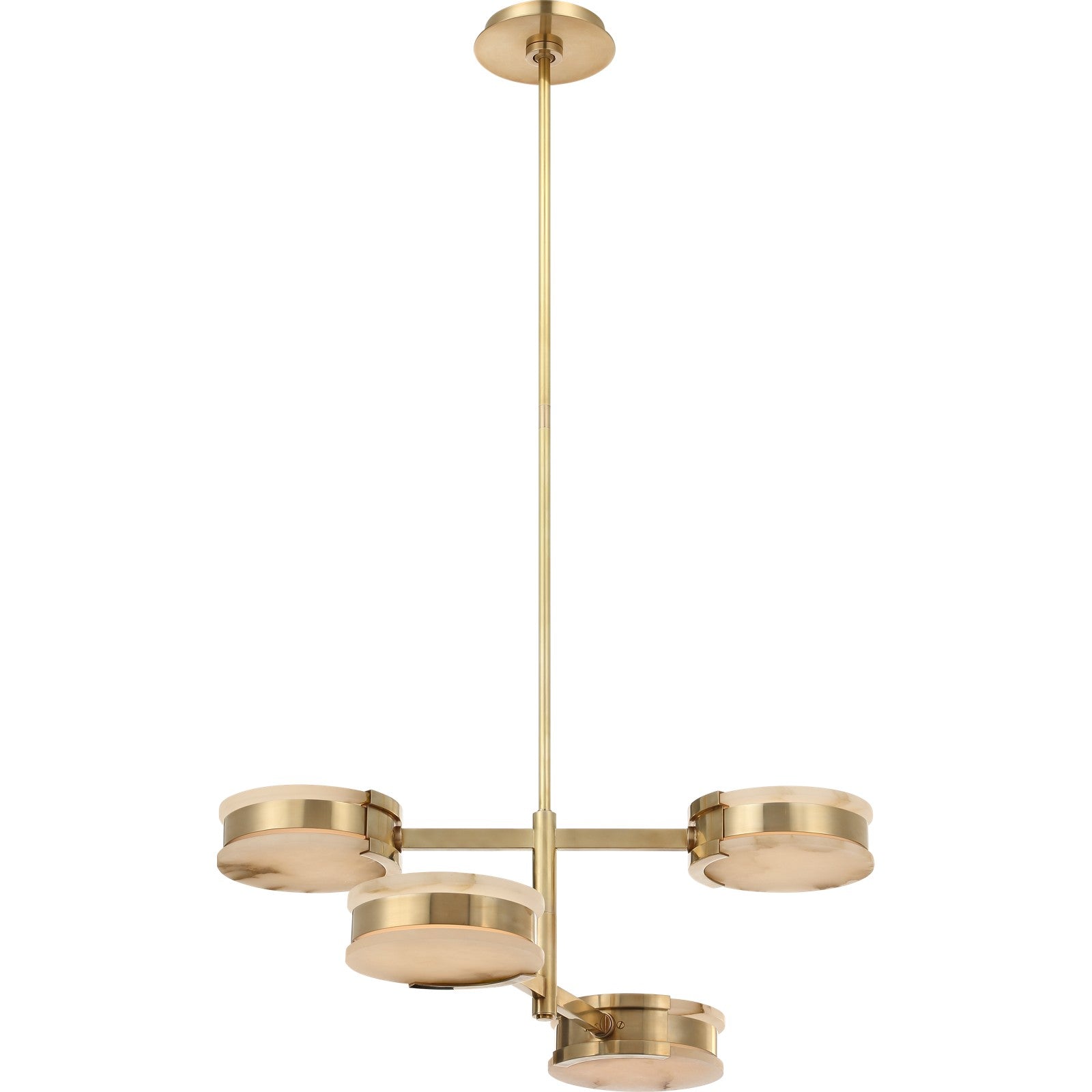 Melange 25" Multi-Positional Semi-Flush Chandelier - Kelly Wearstler Ceiling Lights