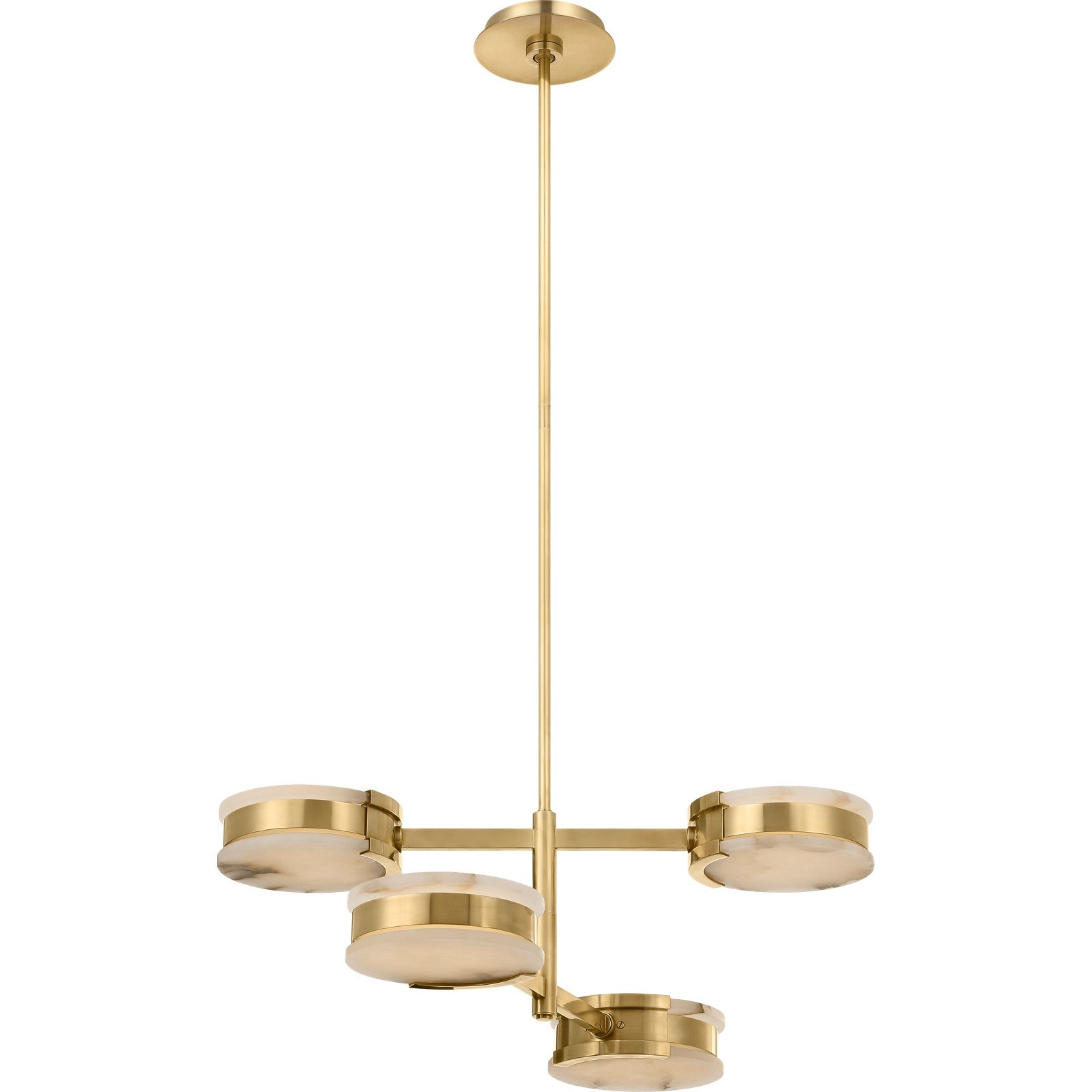 Melange 25" Multi-Positional Semi-Flush Chandelier - Kelly Wearstler Ceiling Lights