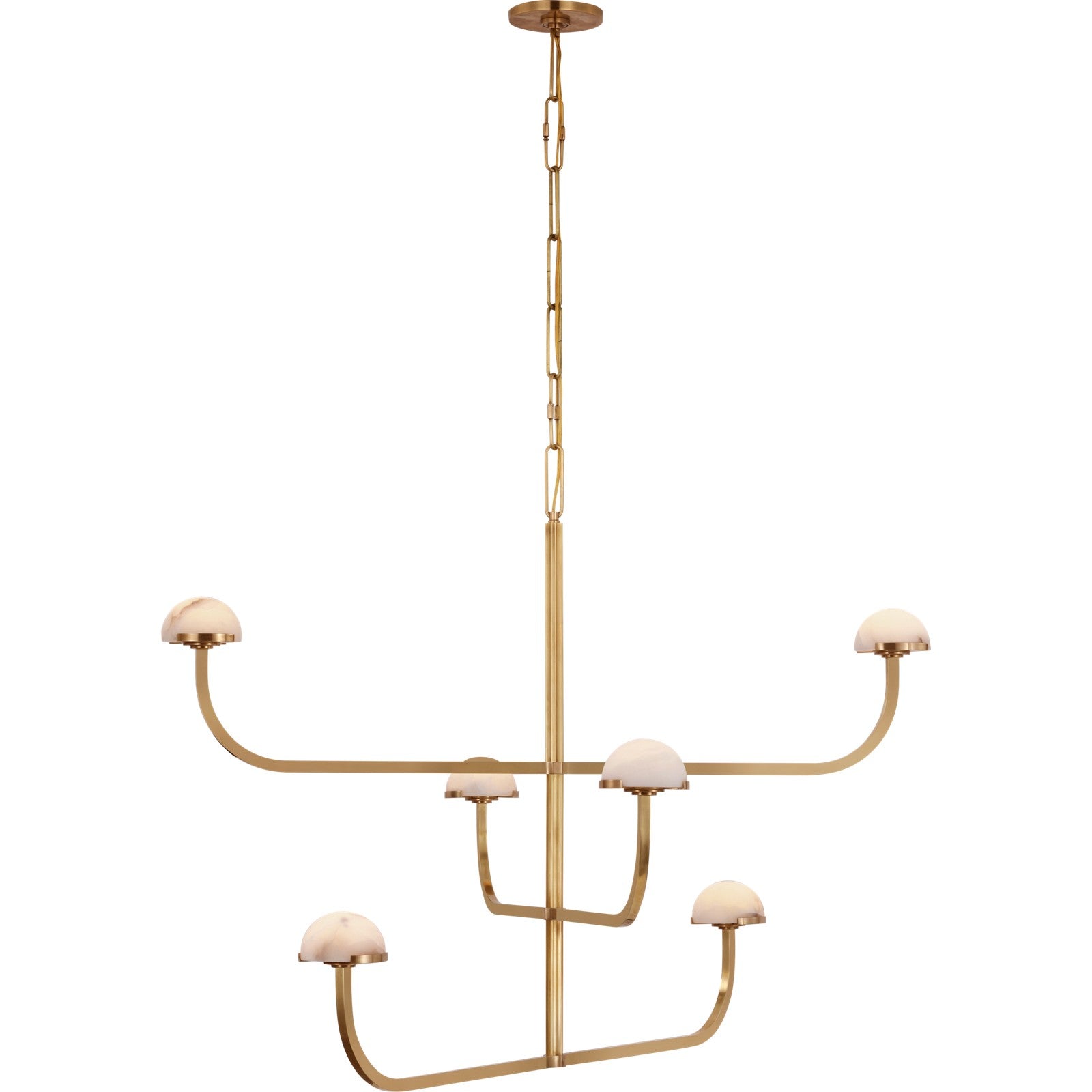Pedra Three Tier Shallow Chandelier - Kelly Wearstler Ceiling Lights