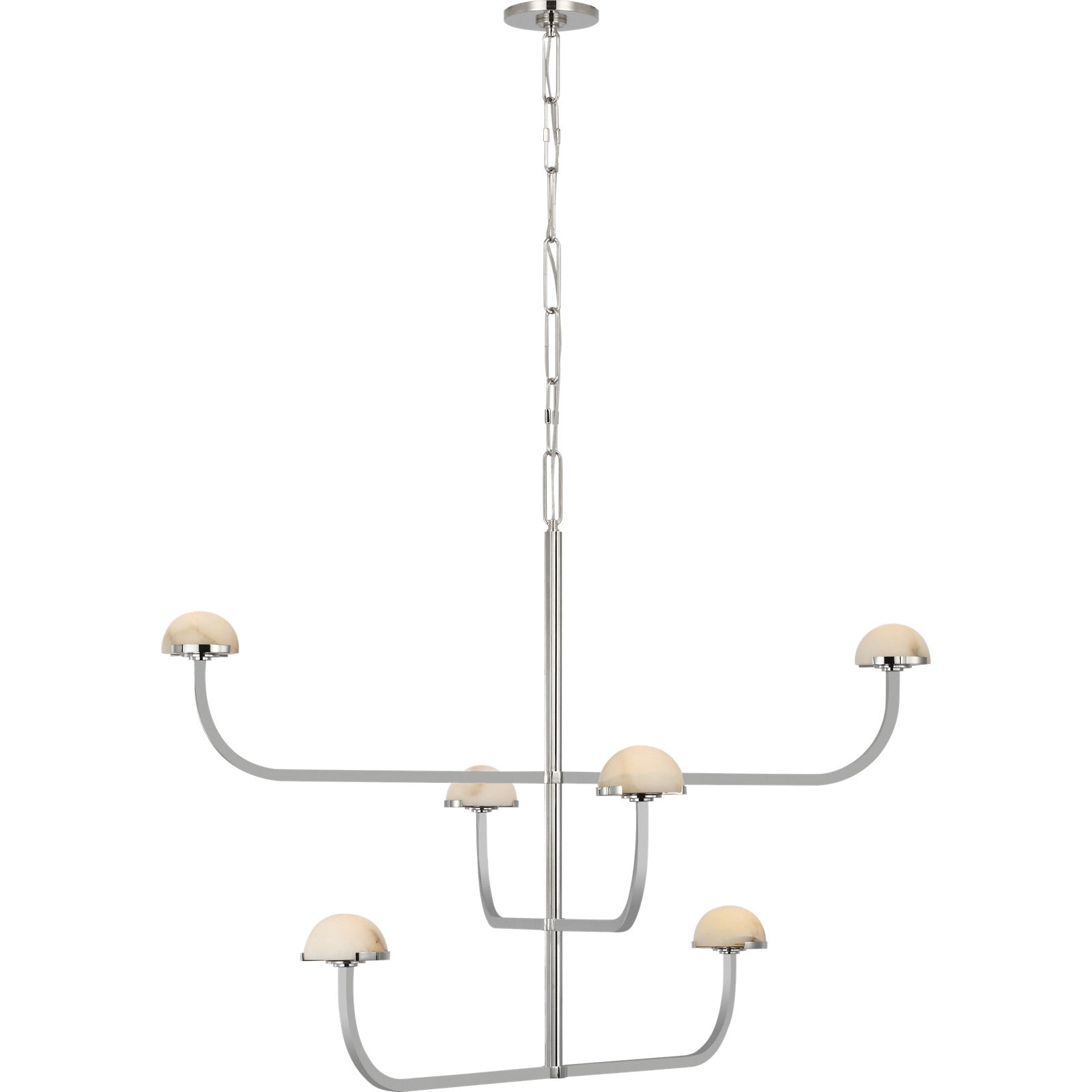 Pedra Three Tier Shallow Chandelier - Kelly Wearstler Ceiling Lights