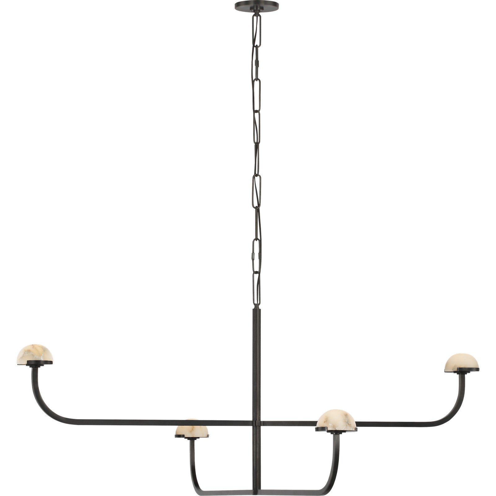 Pedra Two Tier Shallow Chandelier - Kelly Wearstler Ceiling Lights