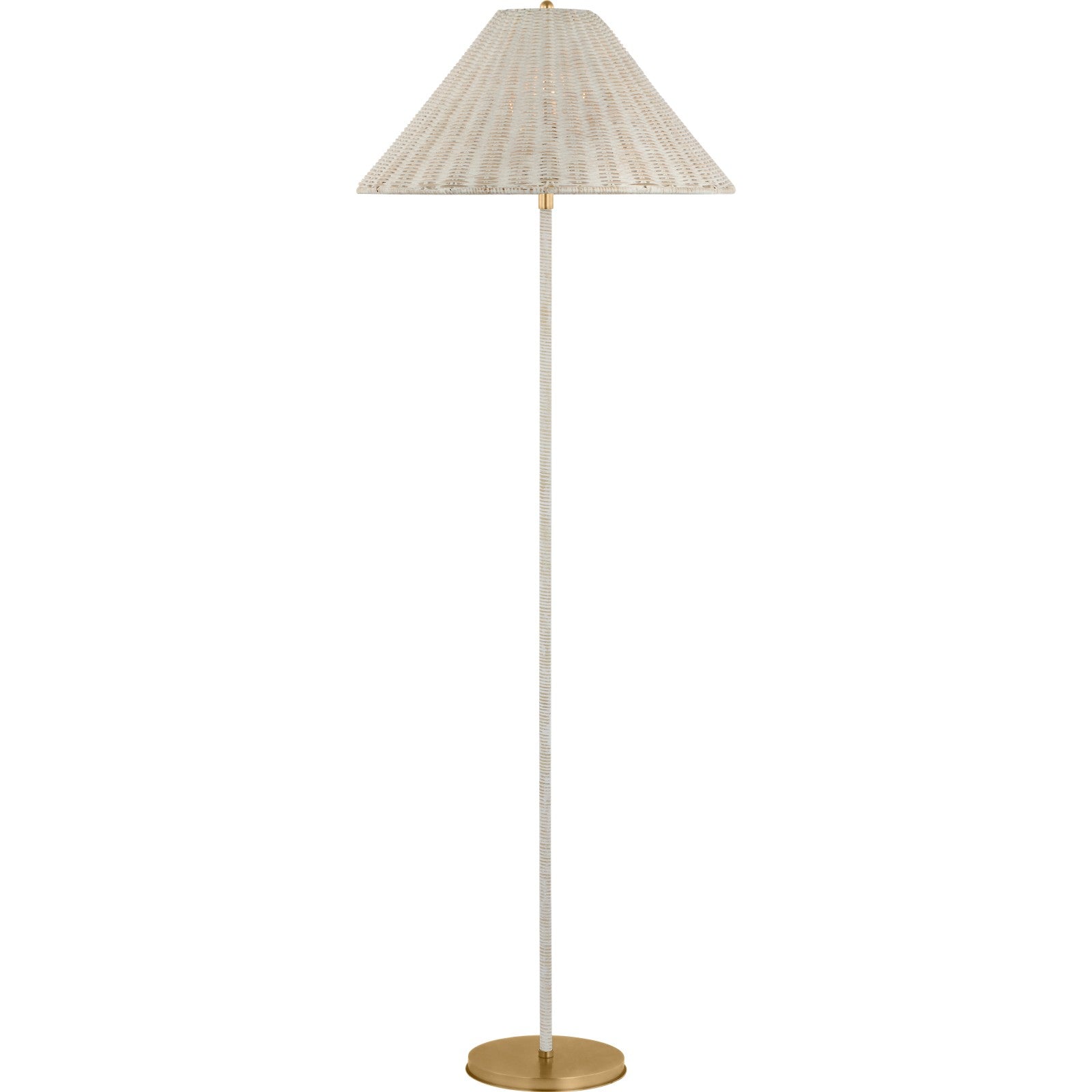Wimberley Medium Wrapped Floor Lamp - Visual Comfort Floor Lamps