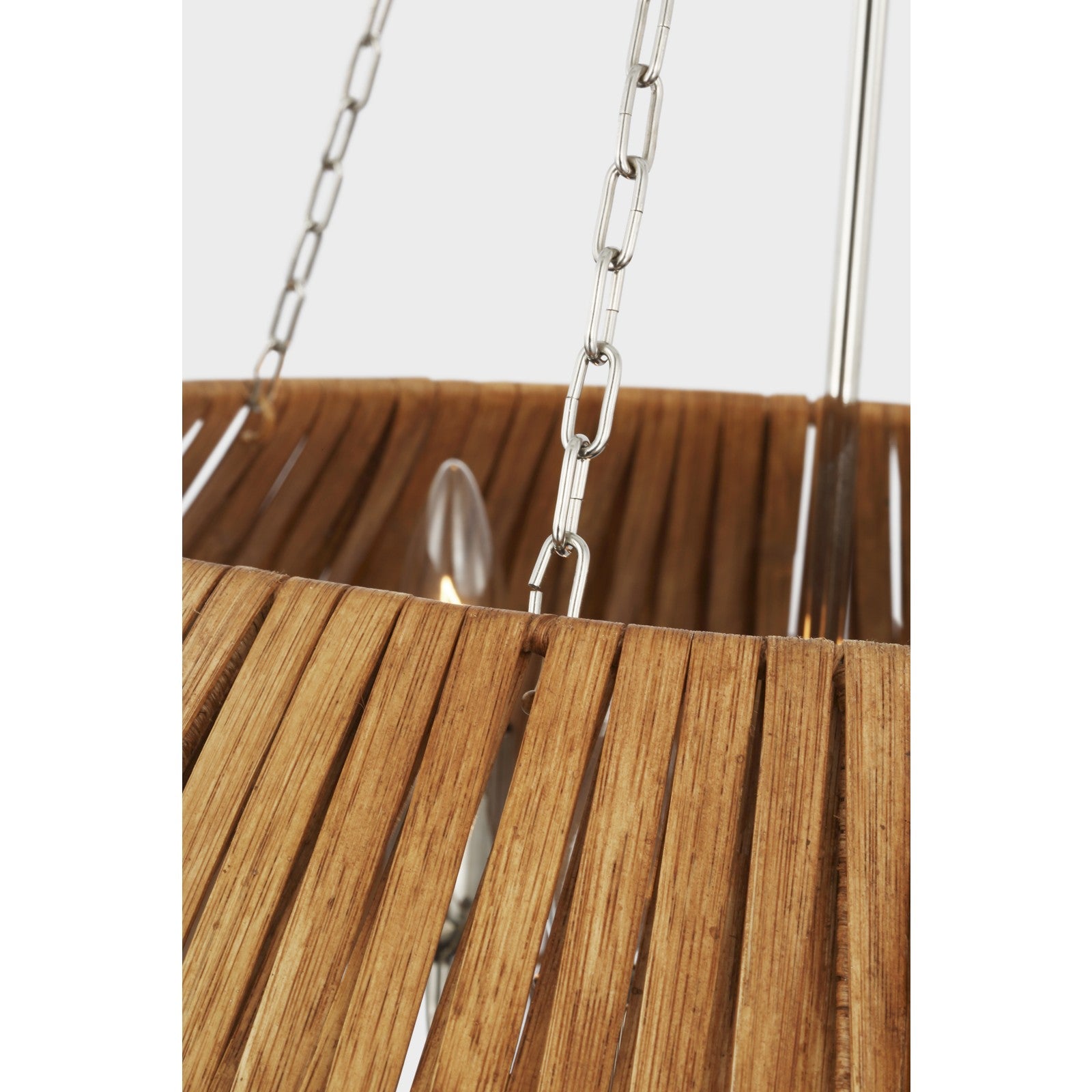 Corinne Extra Large Wrapped Hanging Shade - Visual Comfort Ceiling Lights