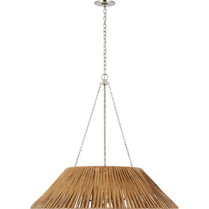 Corinne Extra Large Wrapped Hanging Shade - Visual Comfort Ceiling Lights