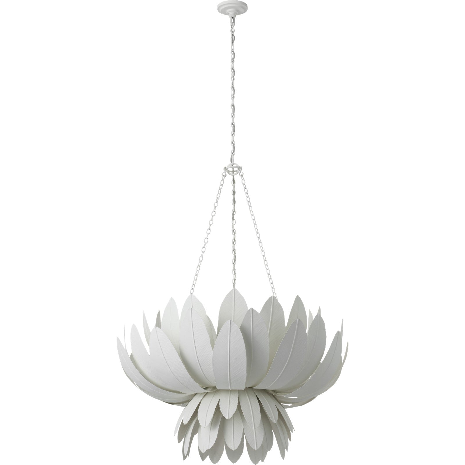 Sinclair 34" Sculpted Chandelier - Visual Comfort Ceiling Lights