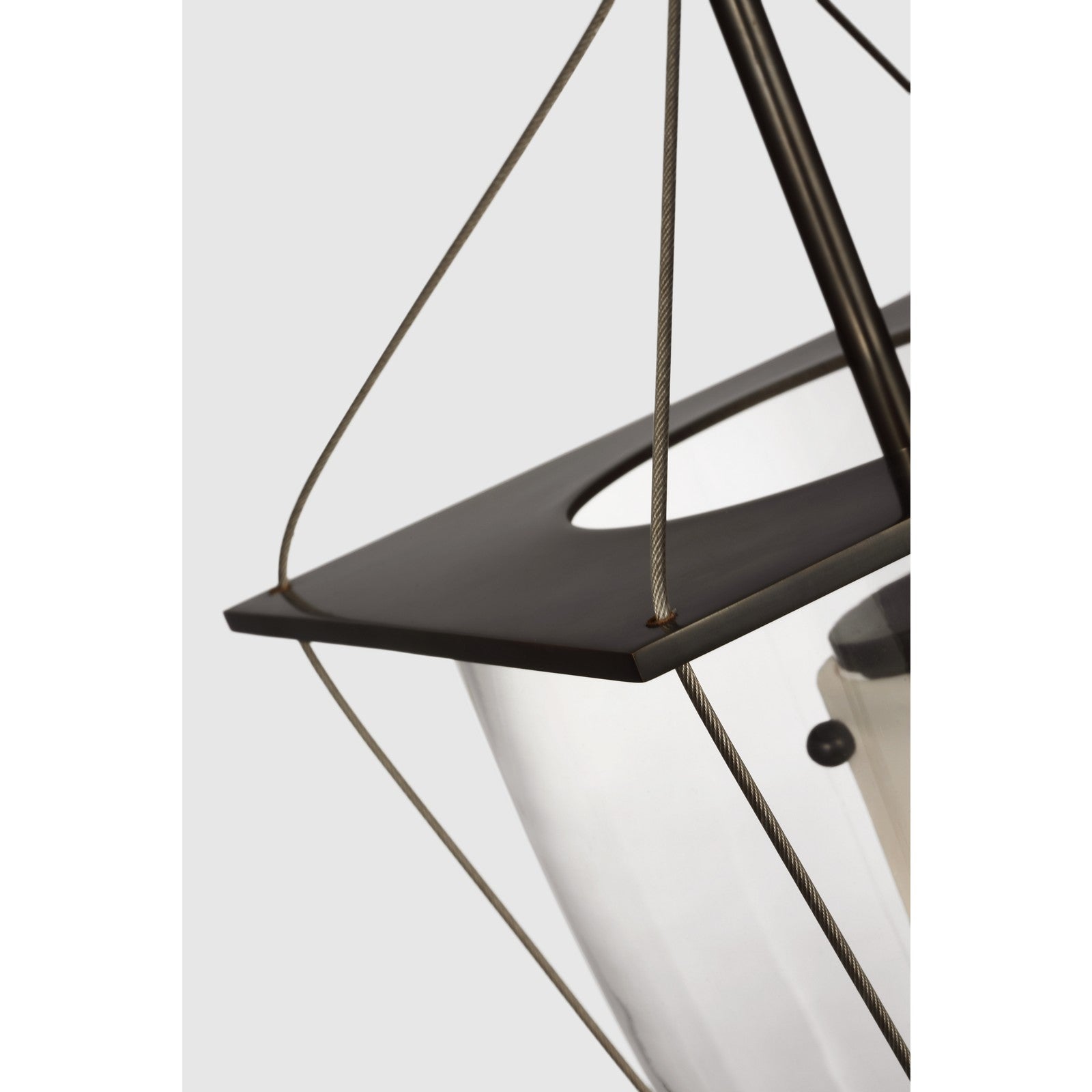 Ovalle 9" Lantern - Visual Comfort Ceiling Lights