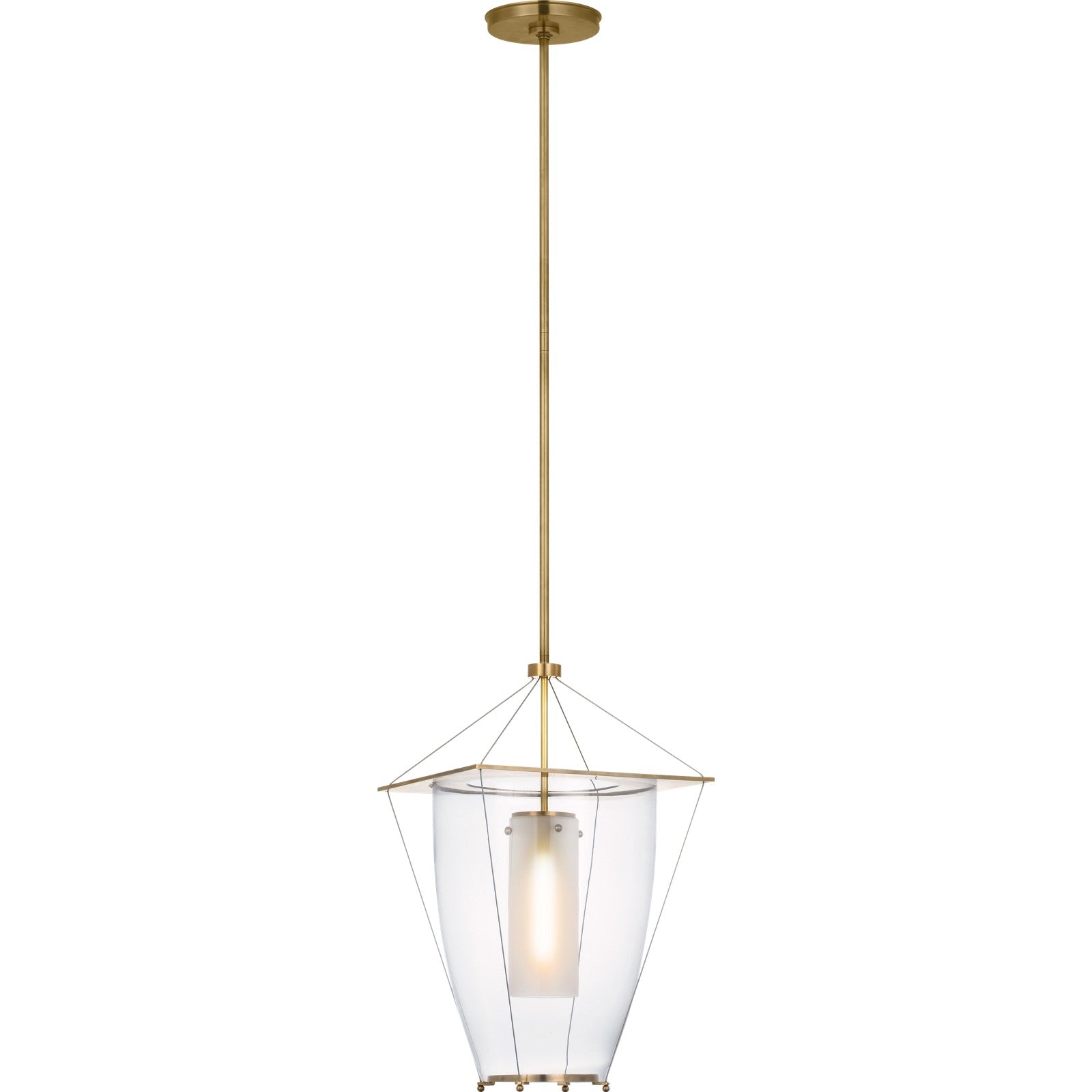 Ovalle 13" Lantern - Visual Comfort Ceiling Lights