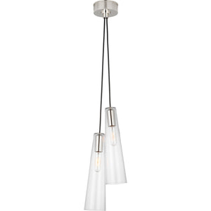 Osvaldo 4" Double Pendant - Visual Comfort Ceiling Lights