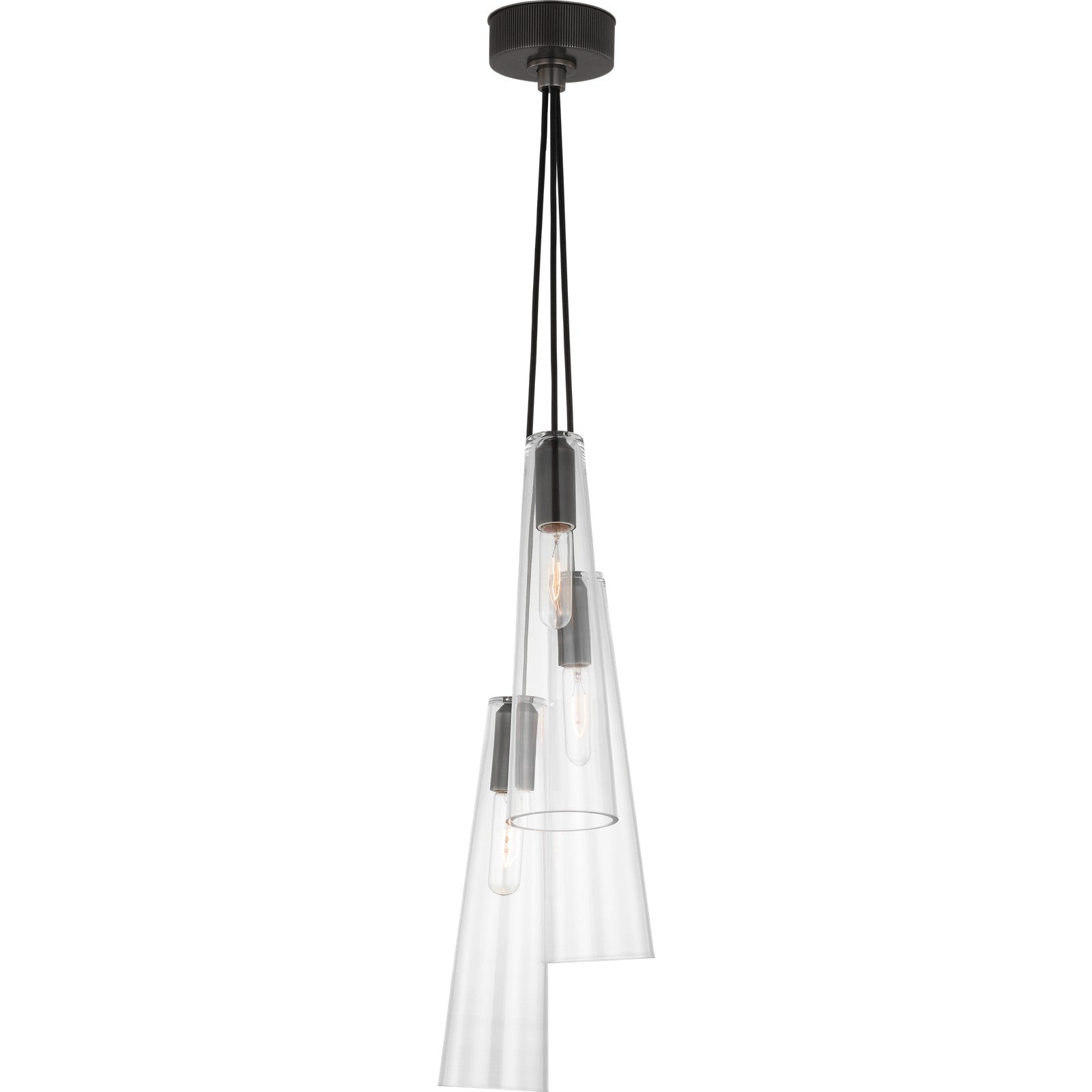 Osvaldo 4" Triple Pendant - Visual Comfort Ceiling Lights