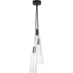 Osvaldo 4" Triple Pendant - Visual Comfort Ceiling Lights