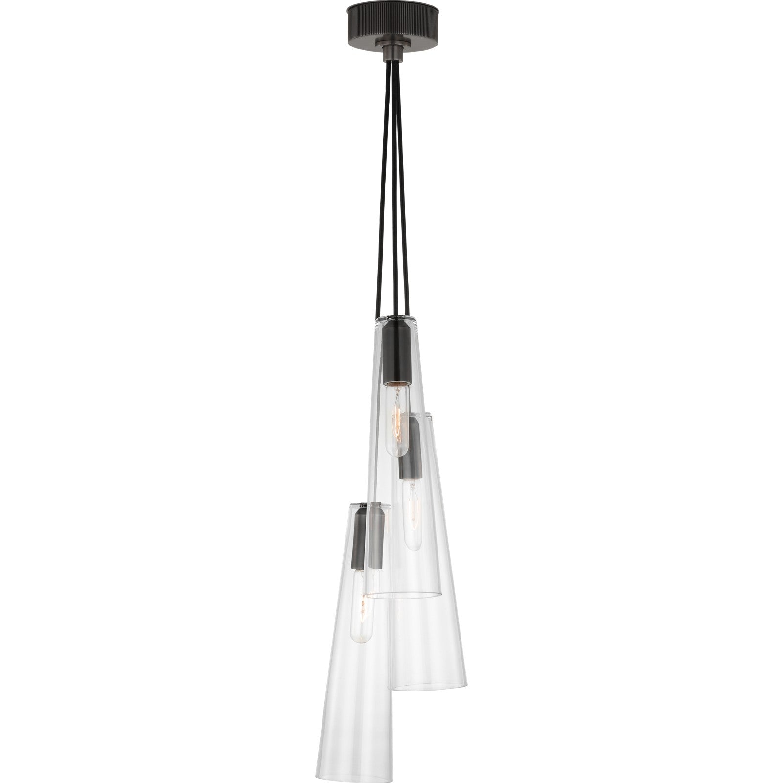 Osvaldo 4" Triple Pendant - Visual Comfort Ceiling Lights