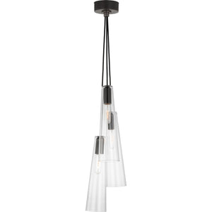 Osvaldo 4" Triple Pendant - Visual Comfort Ceiling Lights