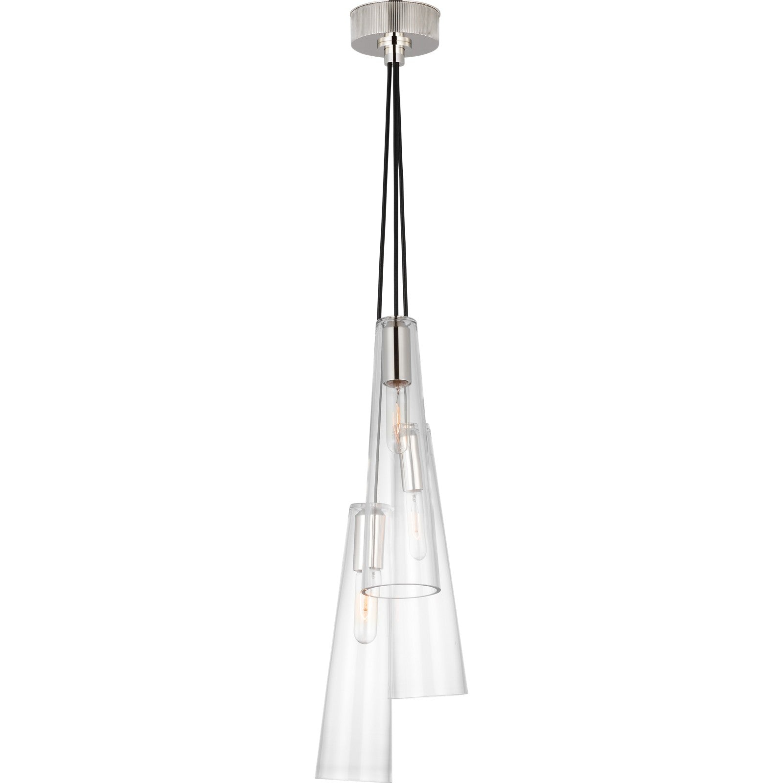 Osvaldo 4" Triple Pendant - Visual Comfort Ceiling Lights