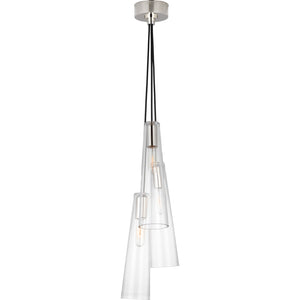 Osvaldo 4" Triple Pendant - Visual Comfort Ceiling Lights