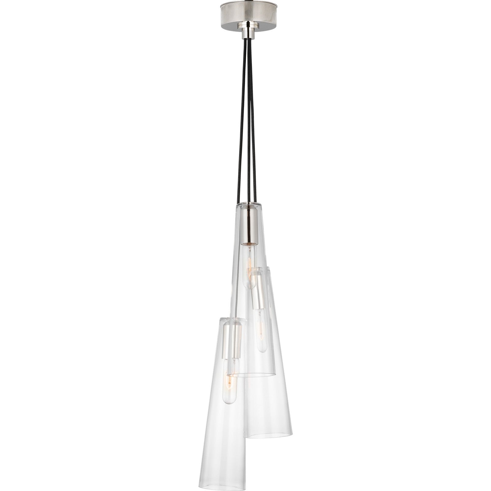 Osvaldo 4" Triple Pendant - Visual Comfort Ceiling Lights