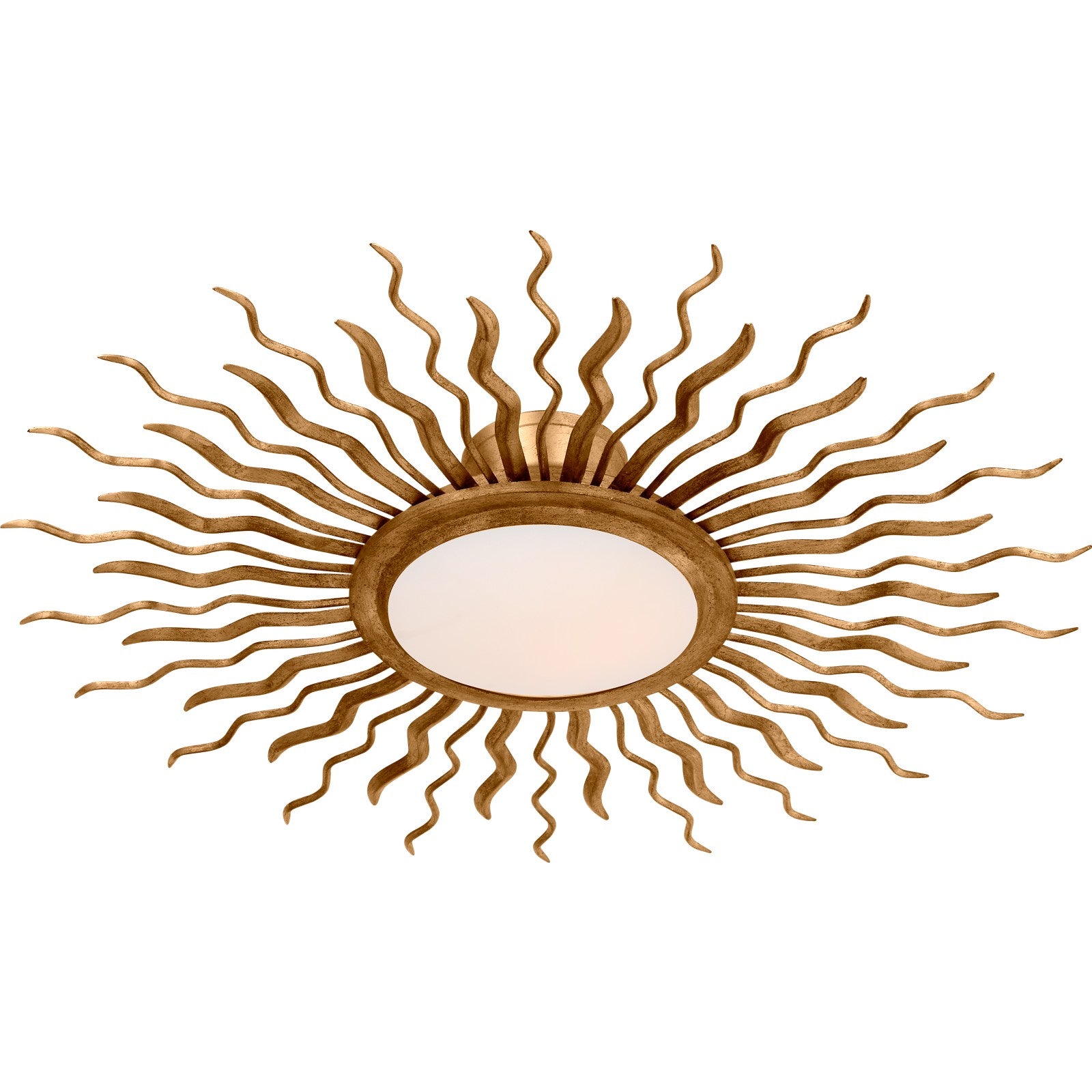 Re 31" Semi-Flush Mount - Visual Comfort Ceiling Lights