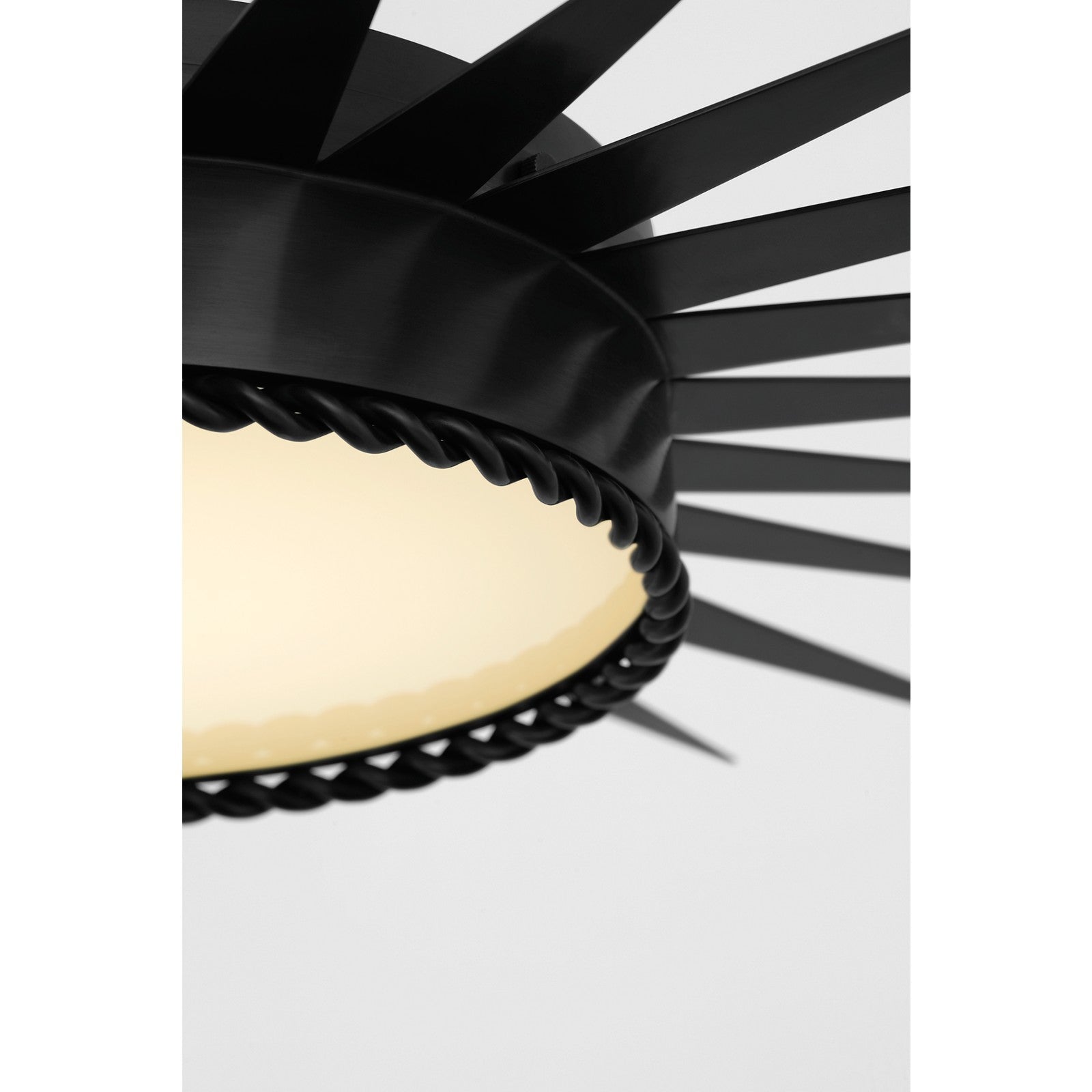 Soleil 28" Semi-Flush Mount - Visual Comfort Ceiling Lights