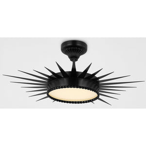 Soleil 28" Semi-Flush Mount - Visual Comfort Ceiling Lights