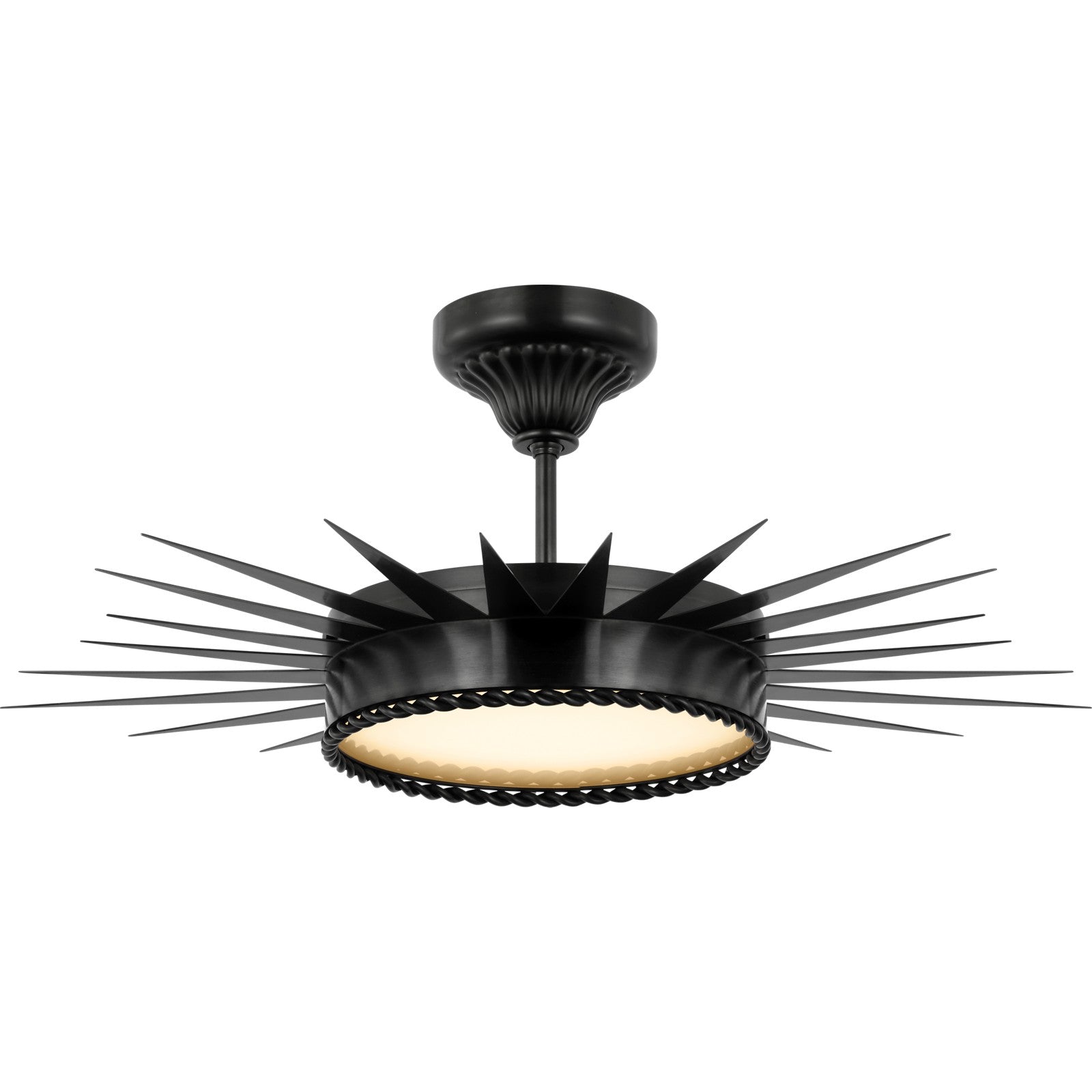 Soleil 28" Semi-Flush Mount - Visual Comfort Ceiling Lights