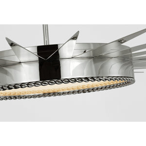 Soleil 45" Semi-Flush Mount - Visual Comfort Ceiling Lights