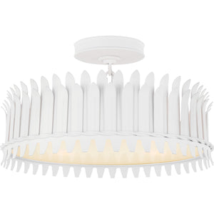 Leslie 16" Semi-Flush - Visual Comfort Ceiling Lights