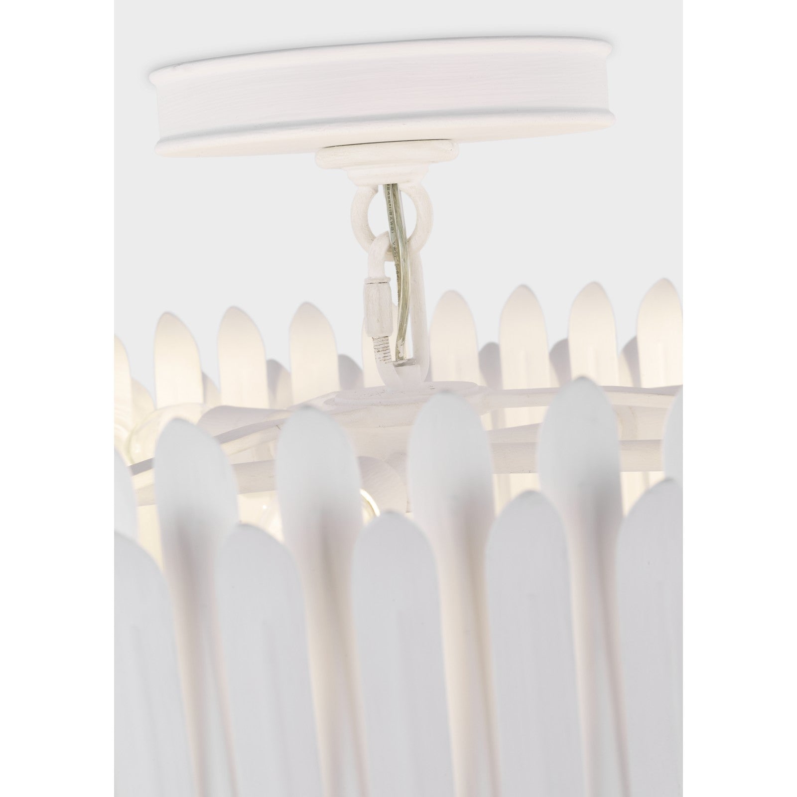 Leslie 21" Semi-Flush - Visual Comfort Ceiling Lights