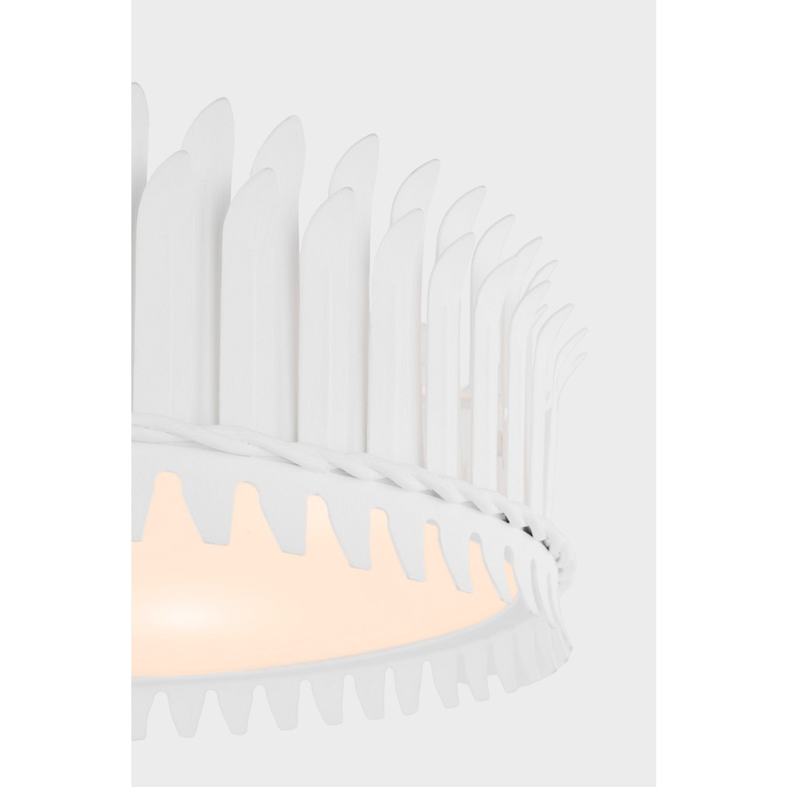 Leslie 21" Semi-Flush - Visual Comfort Ceiling Lights