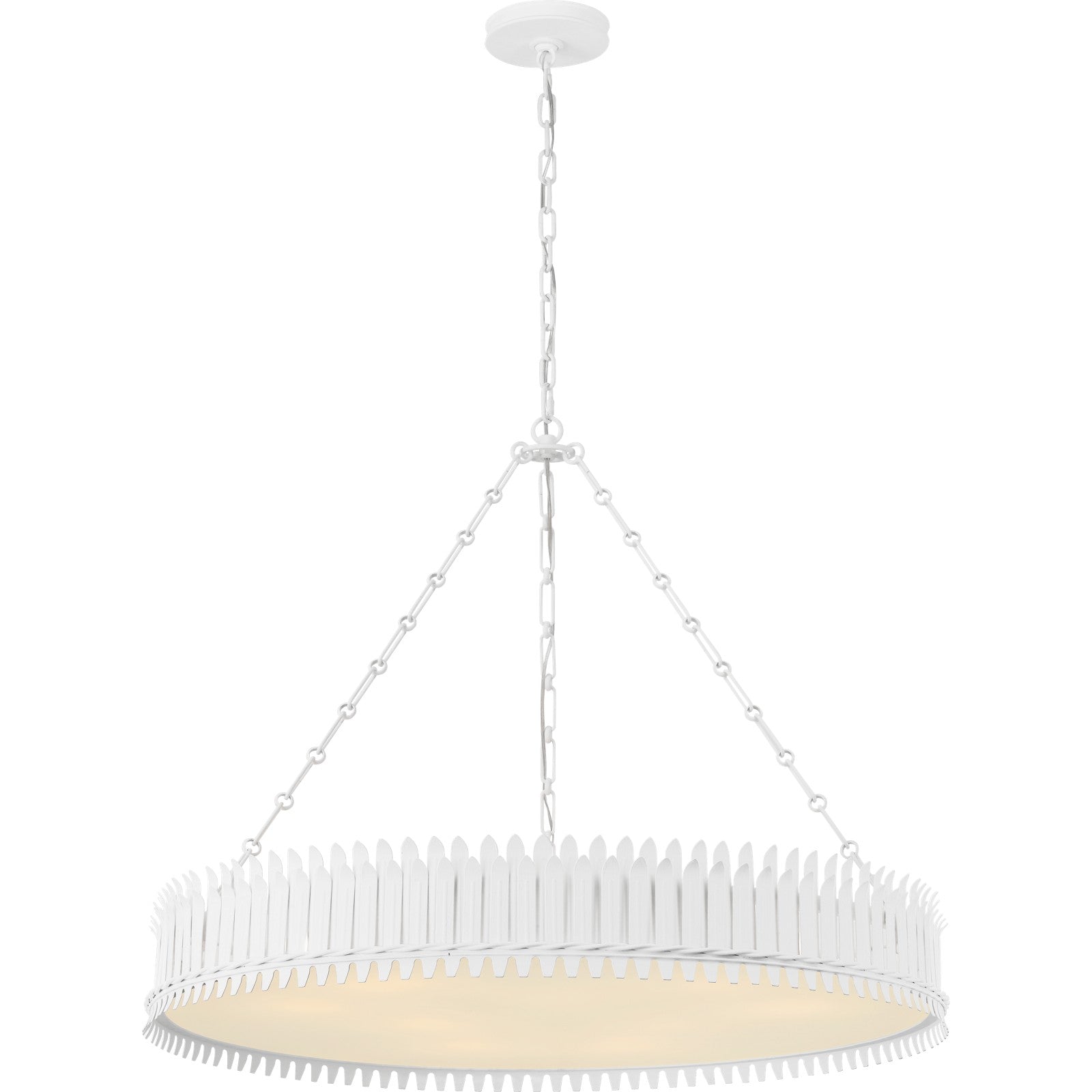 Leslie 37" Chandelier - Visual Comfort Ceiling Lights