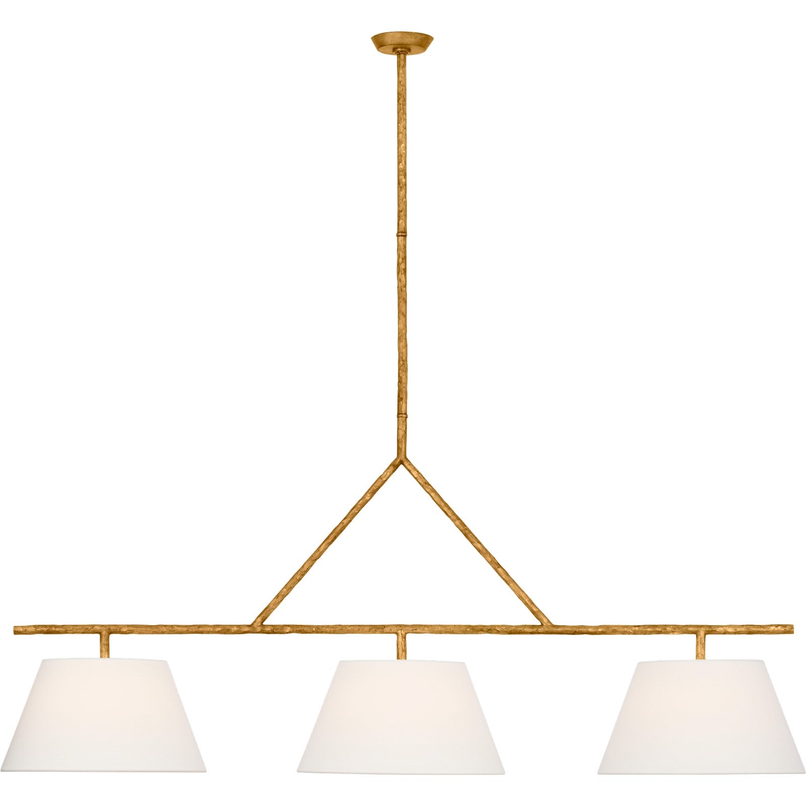 Collette 70" Linear Chandelier - Visual Comfort Ceiling Lights