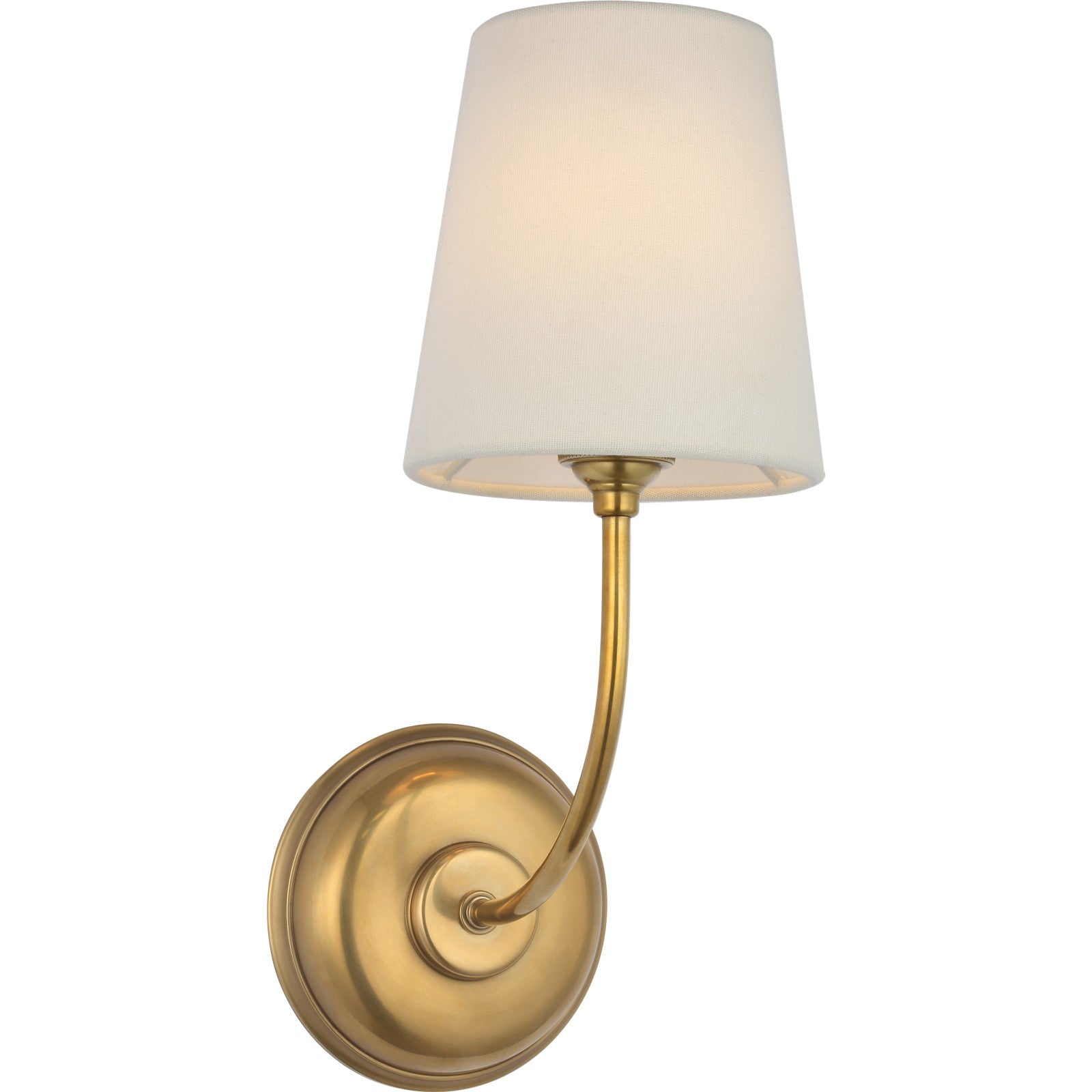 Vendome 16" Cordless Single Sconce - Visual Comfort Wall Lights