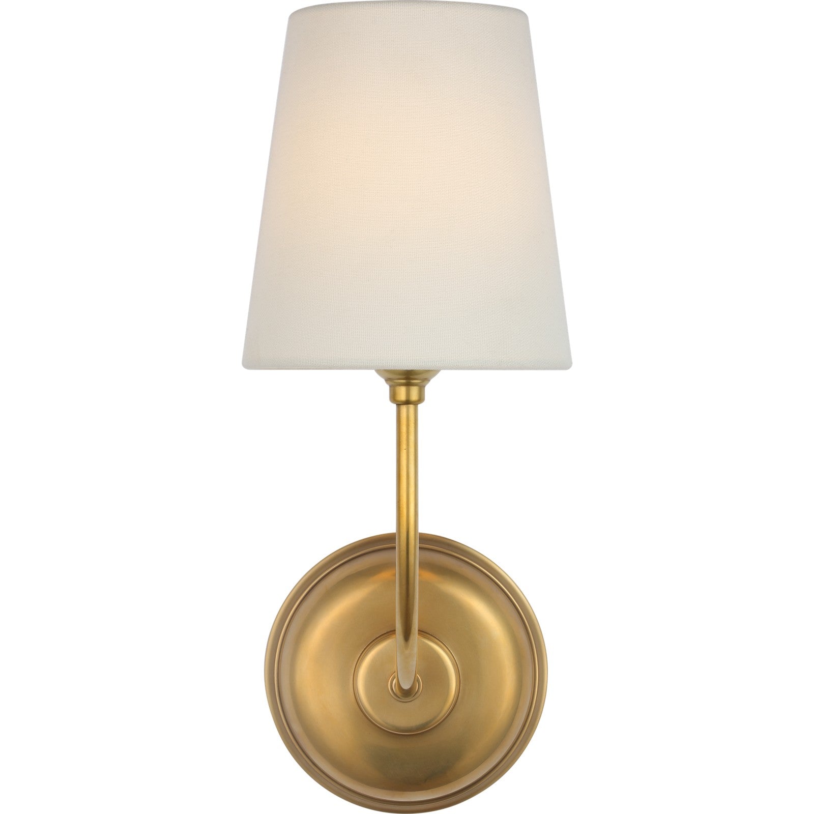 Vendome 16" Cordless Single Sconce - Visual Comfort Wall Lights
