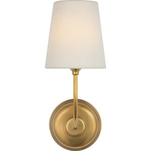 Vendome 16" Cordless Single Sconce - Visual Comfort Wall Lights