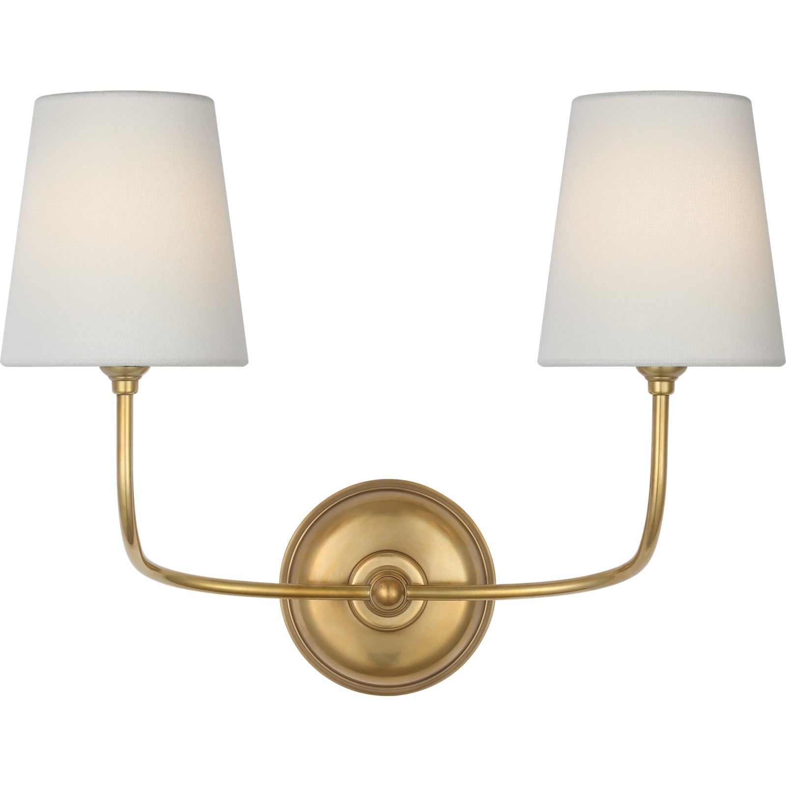 Vendome 16" Cordless Double Sconce - Visual Comfort Wall Lights