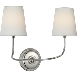 Vendome 16" Cordless Double Sconce - Visual Comfort Wall Lights
